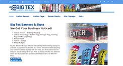 Desktop Screenshot of bigtexbanners.com