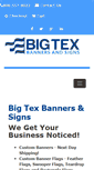 Mobile Screenshot of bigtexbanners.com